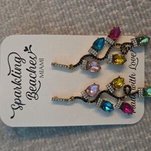Christmas Lights Earrings